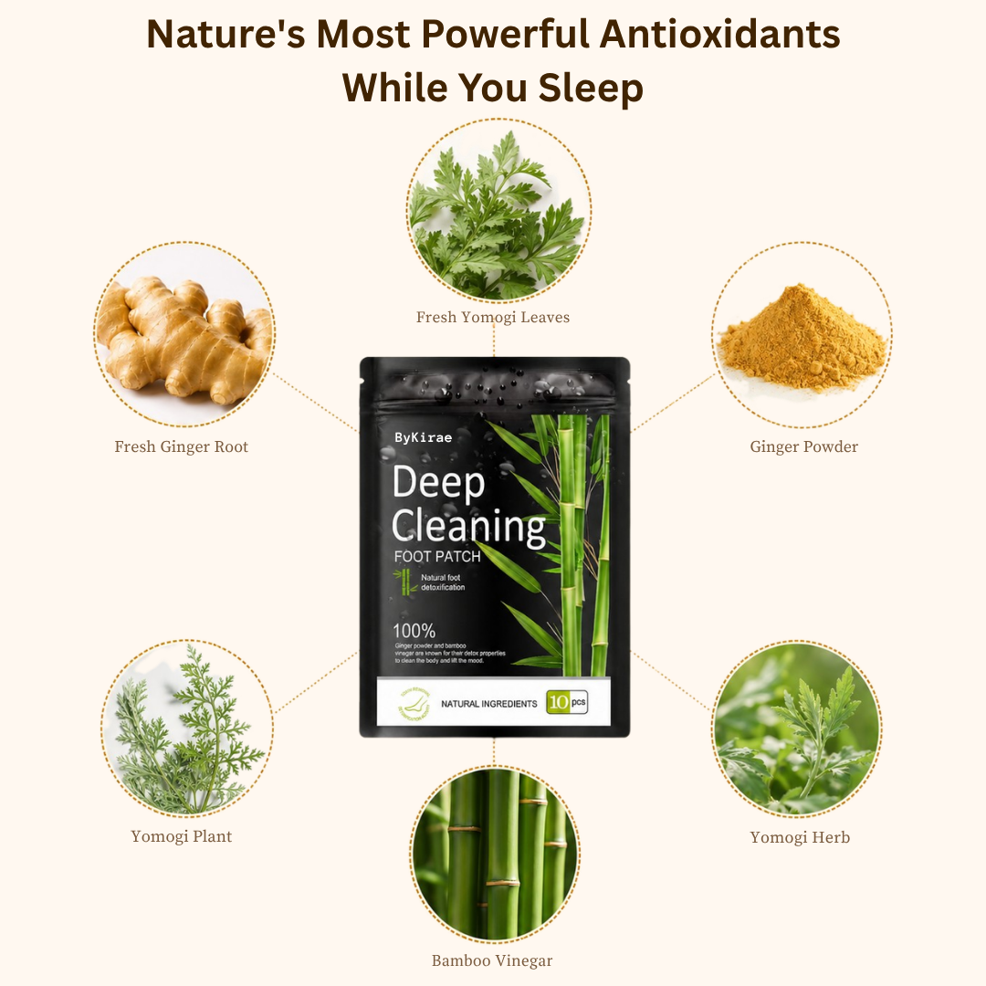 ByKirae Foot Patch — Deep Cleansing & Sleep Support